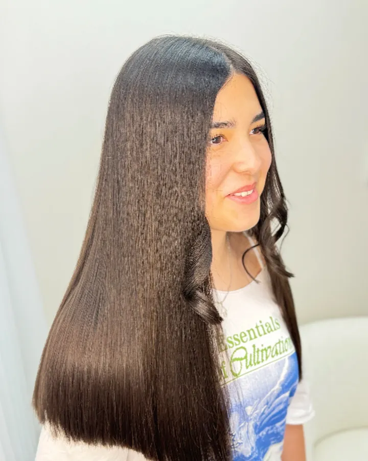 Women's haircut at SB SPACE, Los Angeles