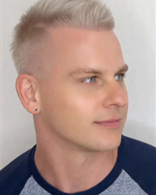 Bleach and Toner Short at SB SPACE Los Angeles